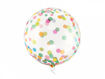 Picture of ORBZ BALLOON CONFETTI RAINBOW 16 INCH